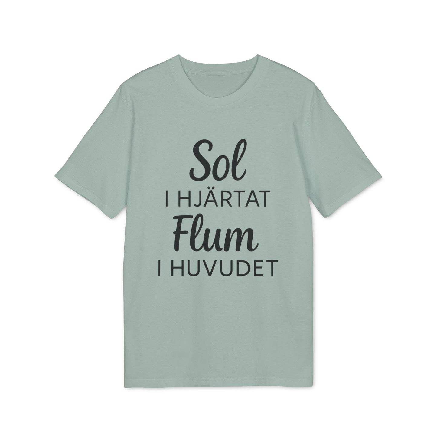 Ekologisk T-shirt Sol i Hjärtat Flum i Huvudet