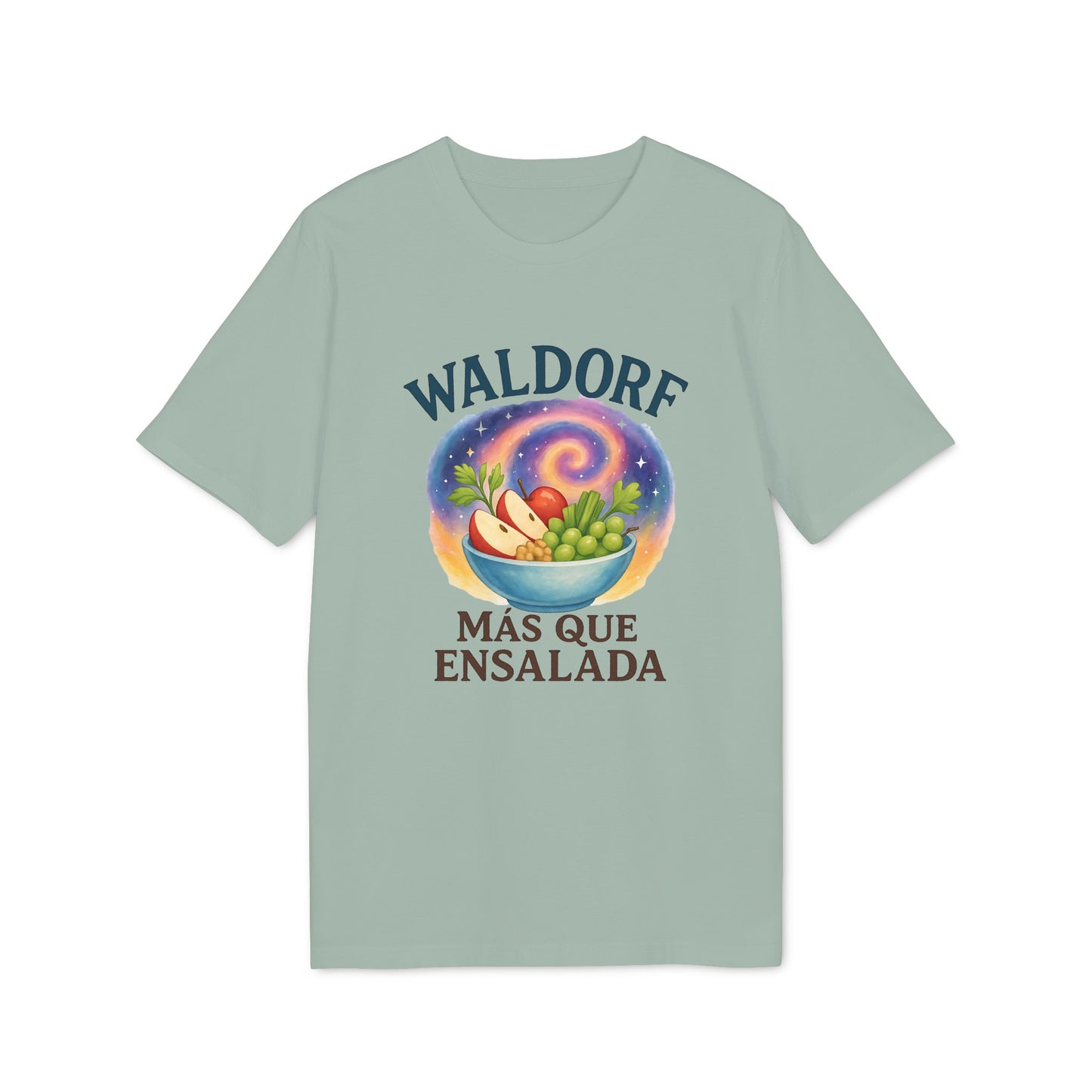 Waldorf Mas Que Ensalada Camiseta Organica
