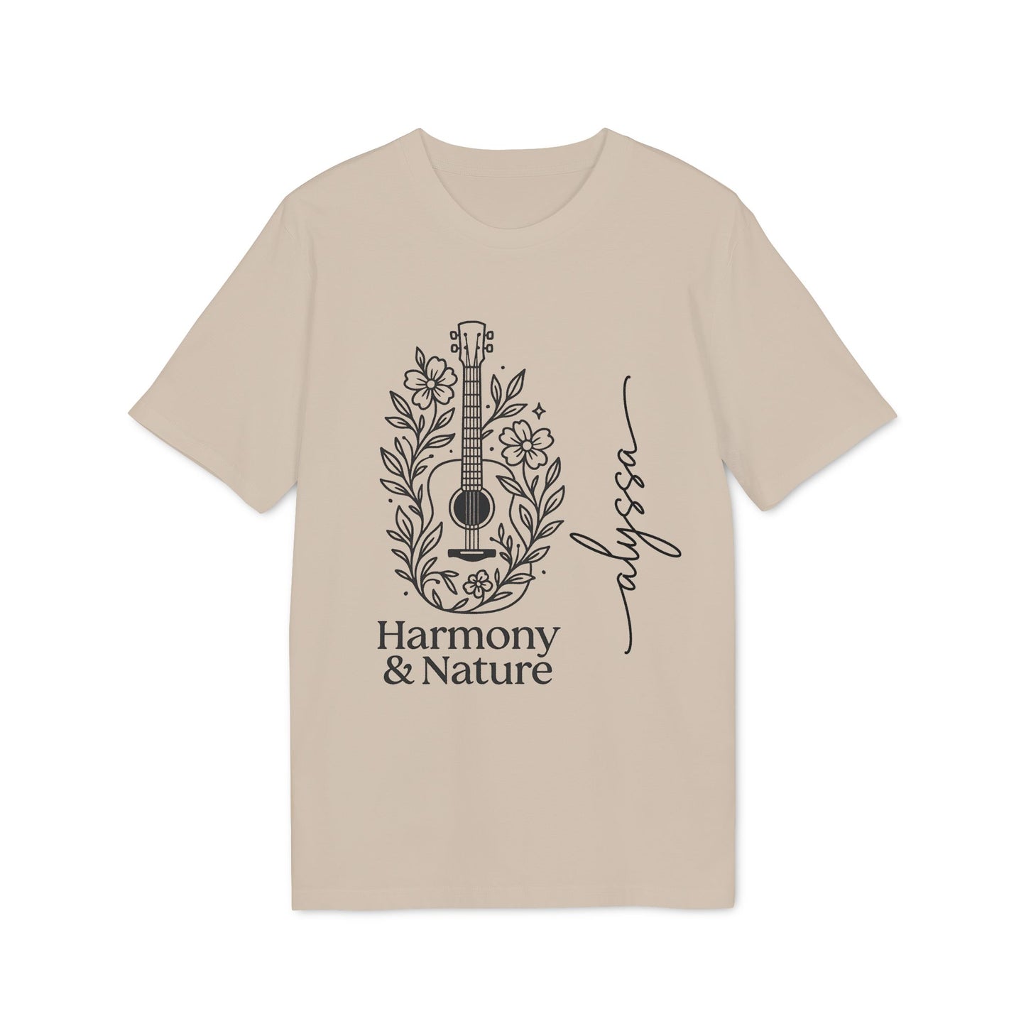 Custom Harmony and Nature T-shirt 100% Organic Cotton