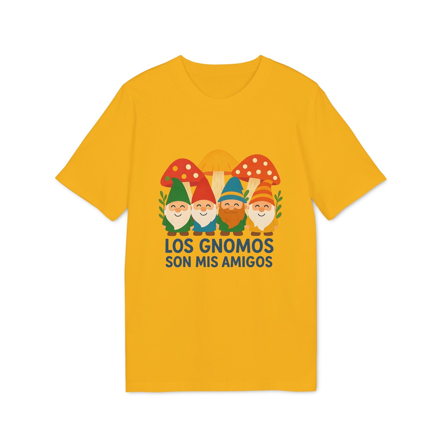 Los Gnomos son Mis Amigos Camiseta Organica