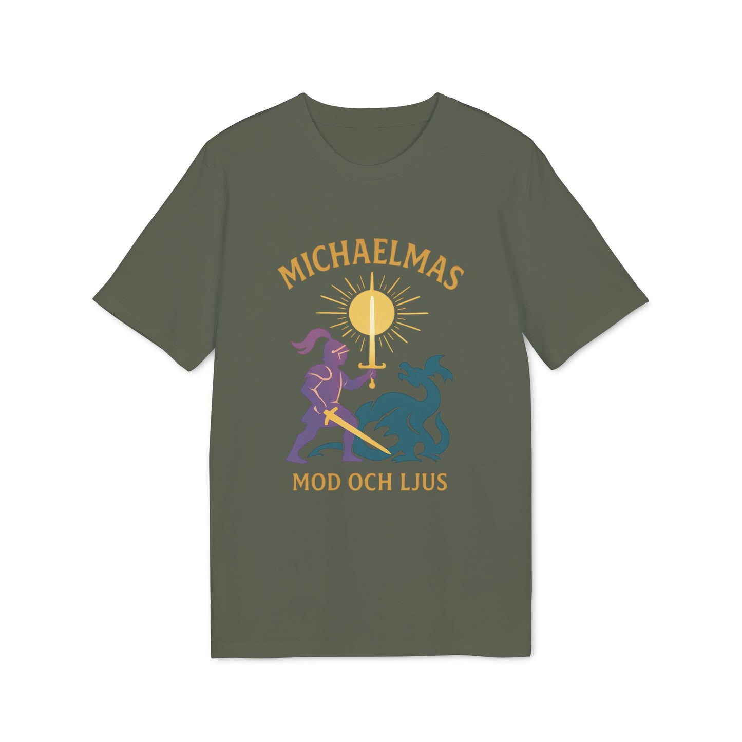 Michaelmas Mod och Ljus Ekologisk T-shirt