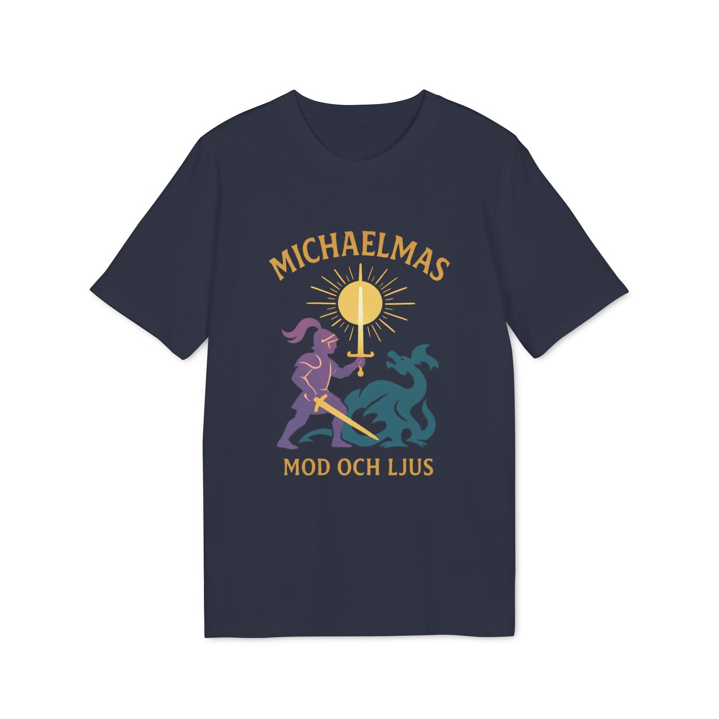 Michaelmas Mod och Ljus Ekologisk T-shirt