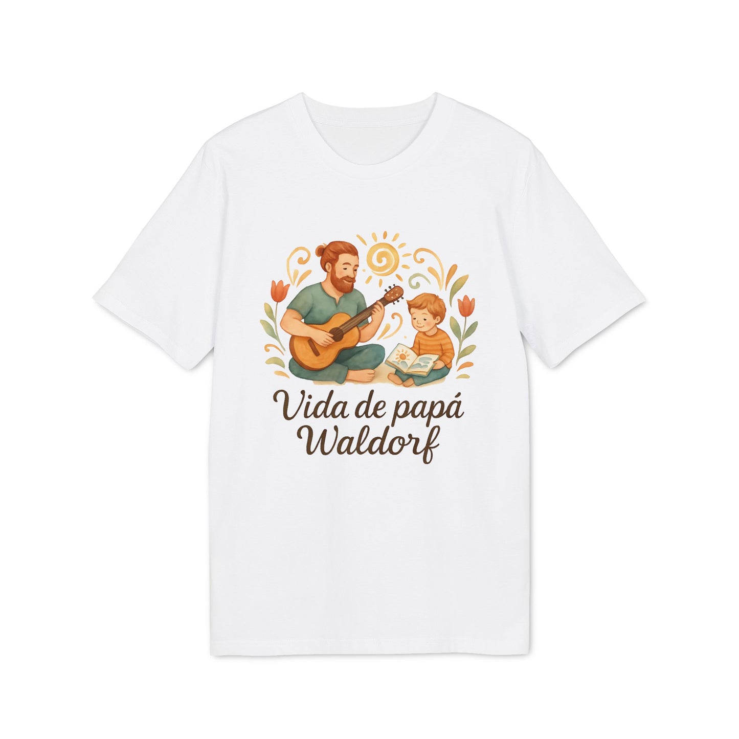 Vida de Papa Waldorf Camiseta Algodon Organico