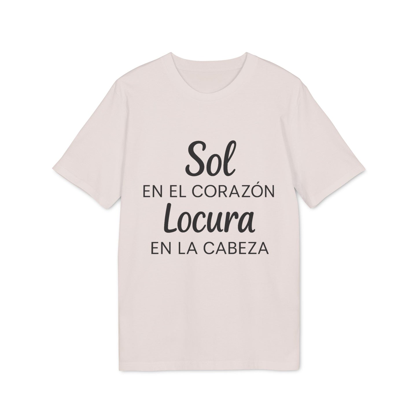 Sol y Locura Camiseta 100% Algodón Orgánico