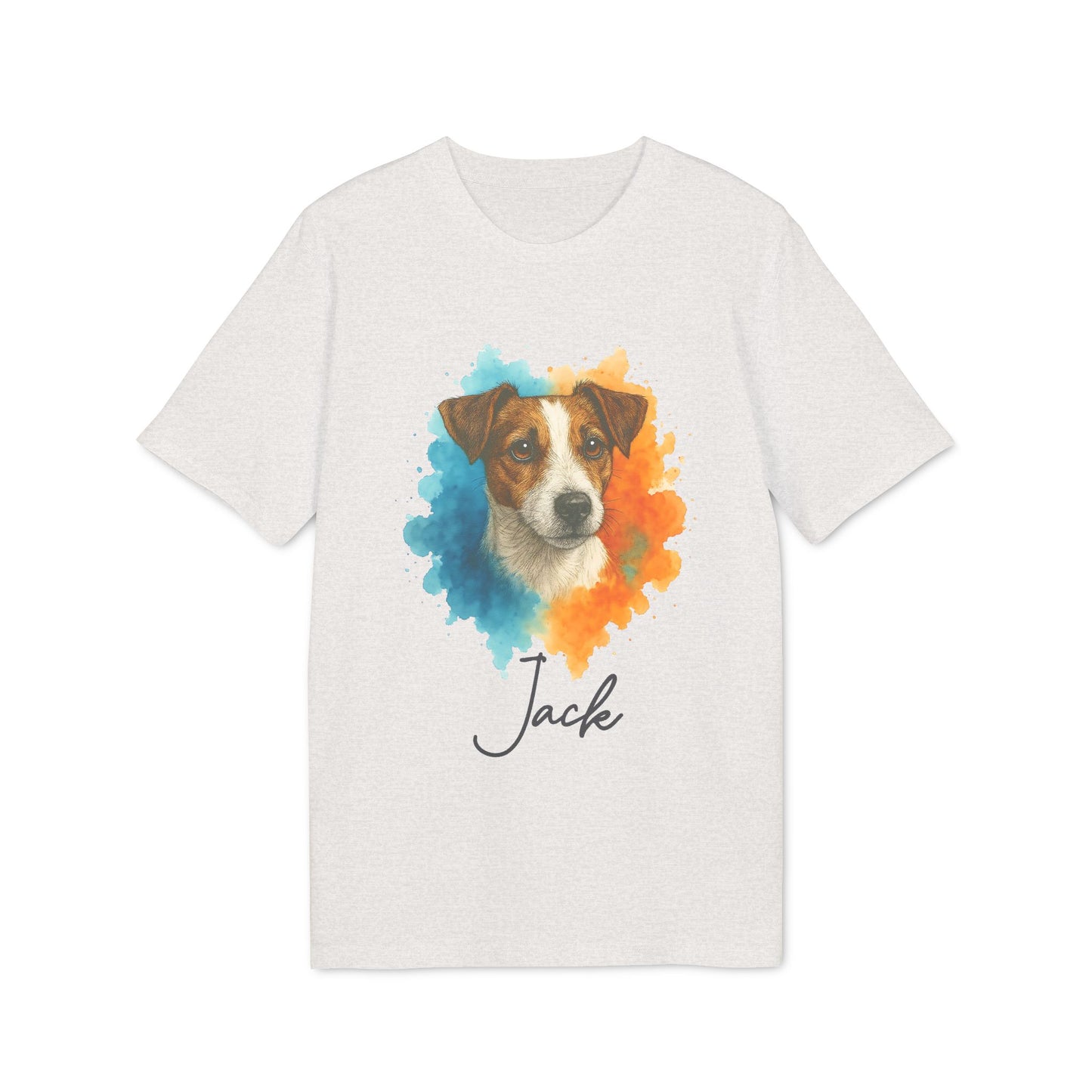 Jack Russell Terrier T-shirt Organic Cotton 100% Personalized Dog Tee