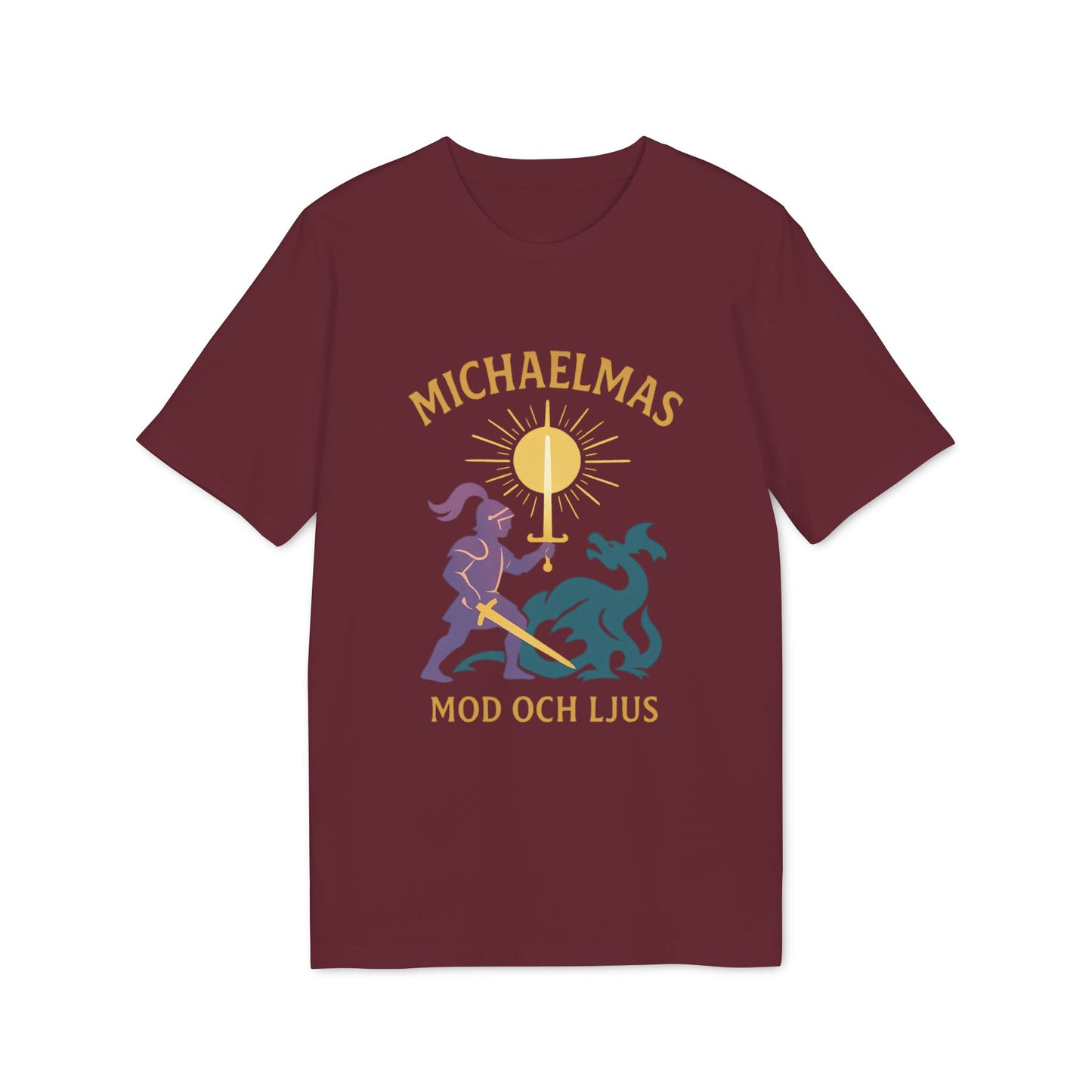 Michaelmas Mod och Ljus Ekologisk T-shirt