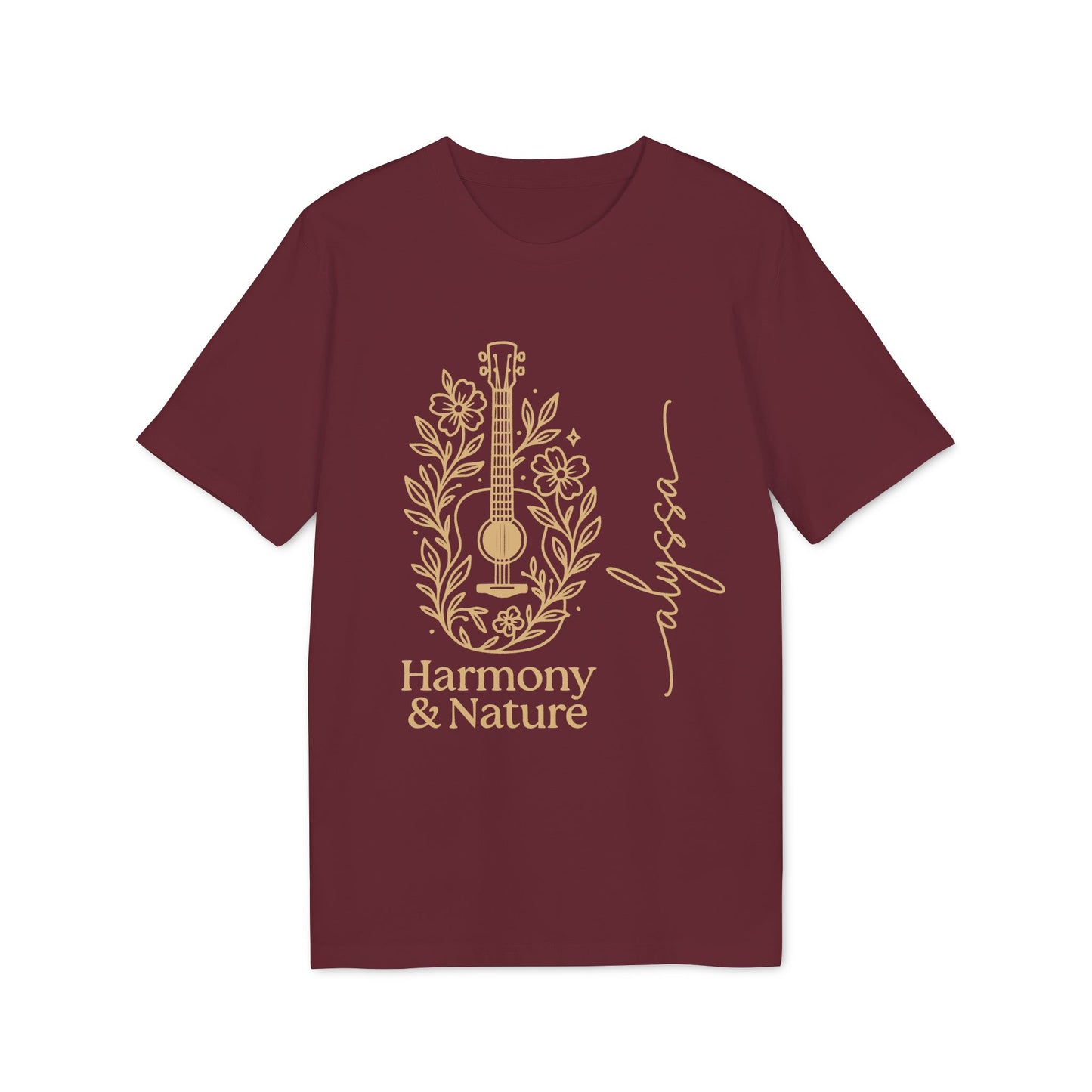 Custom Harmony and Nature T-shirt 100% Organic Cotton