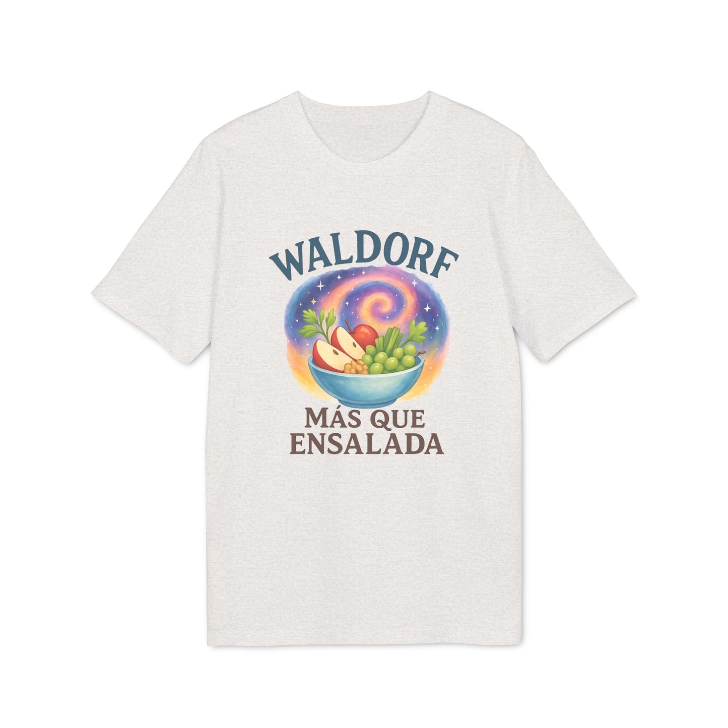 Waldorf Mas Que Ensalada Camiseta Organica