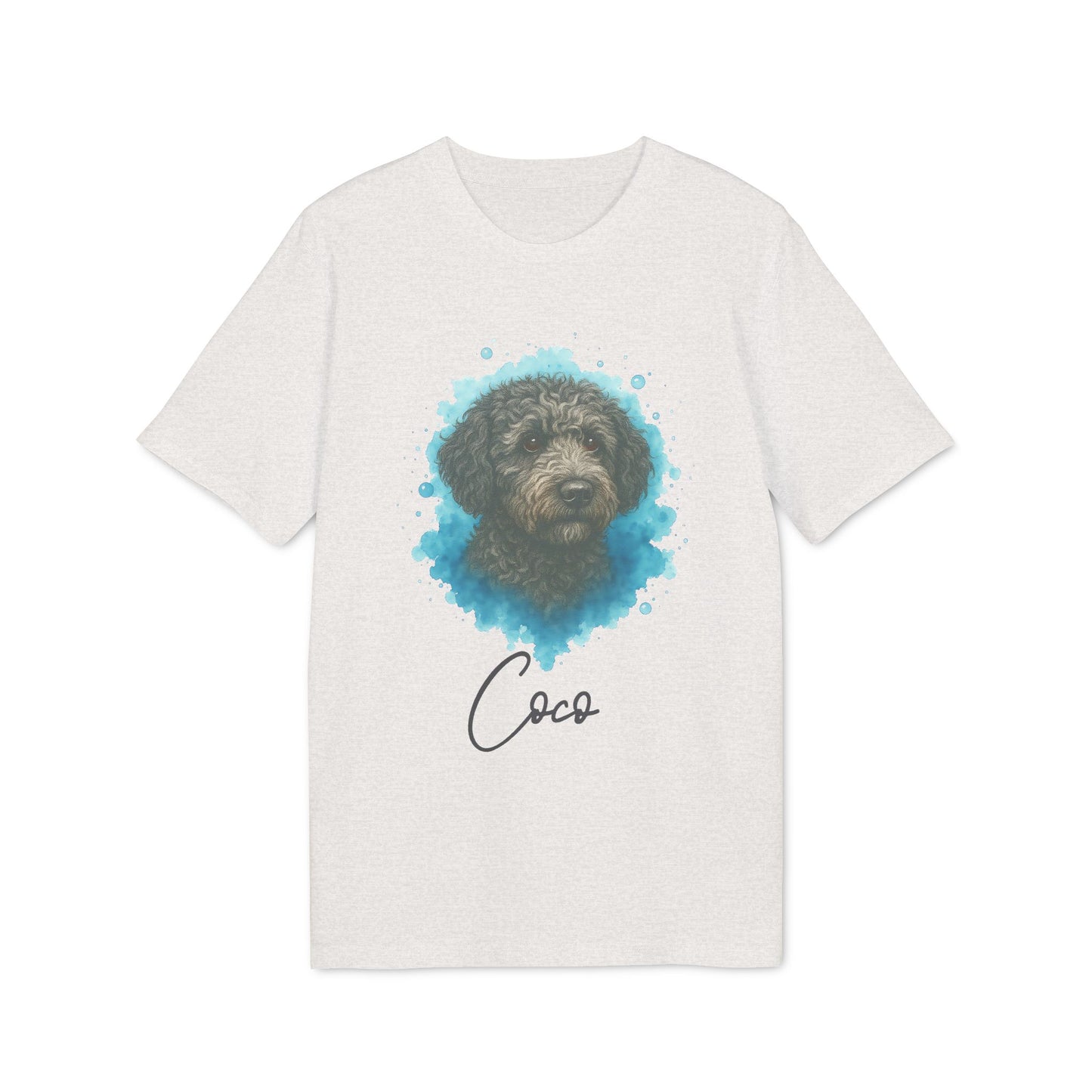 Spanish Water Dog T-shirt Organic Cotton 100% Personalized Dog Tee