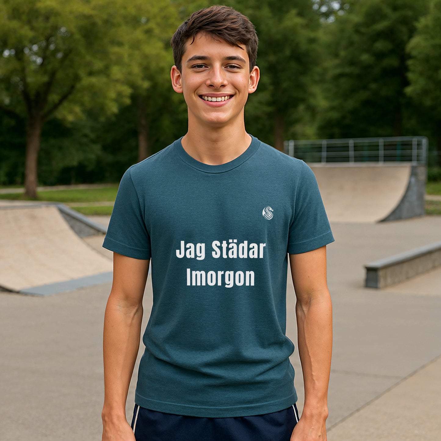 Jag Städar Imorgon Eko T-shirt Ungdom