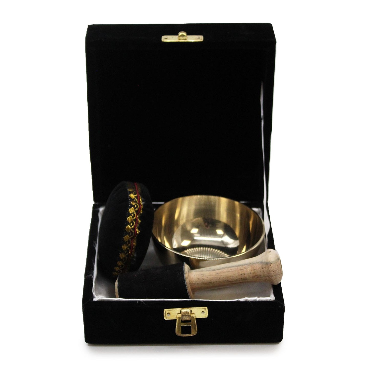 Brass Singing Bowl Gift Set – 9 CM