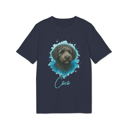 Spanish Water Dog T-shirt Organic Cotton 100% Personalized Dog Tee