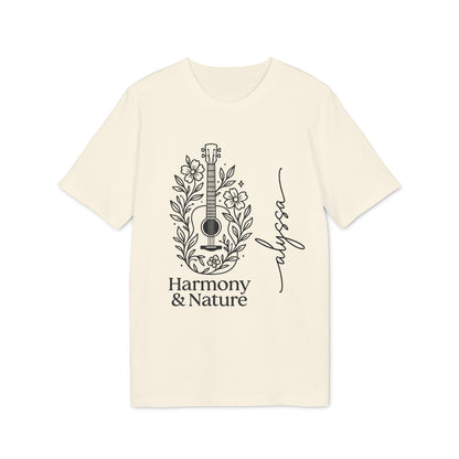 Custom Harmony and Nature T-shirt 100% Organic Cotton