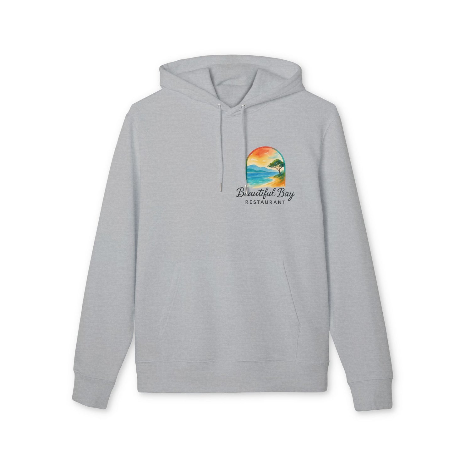 Your Own Logo Hoodie Print Front Businesses and Organisations 100% Organic Cotton