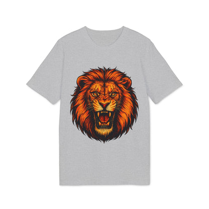 Lion Attack Organic Cotton T-Shirt Marcial Arts