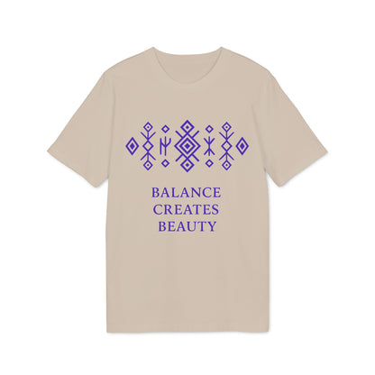 Balance Creates Beauty Organic Cotton T-Shirt Eco Mystic Origin