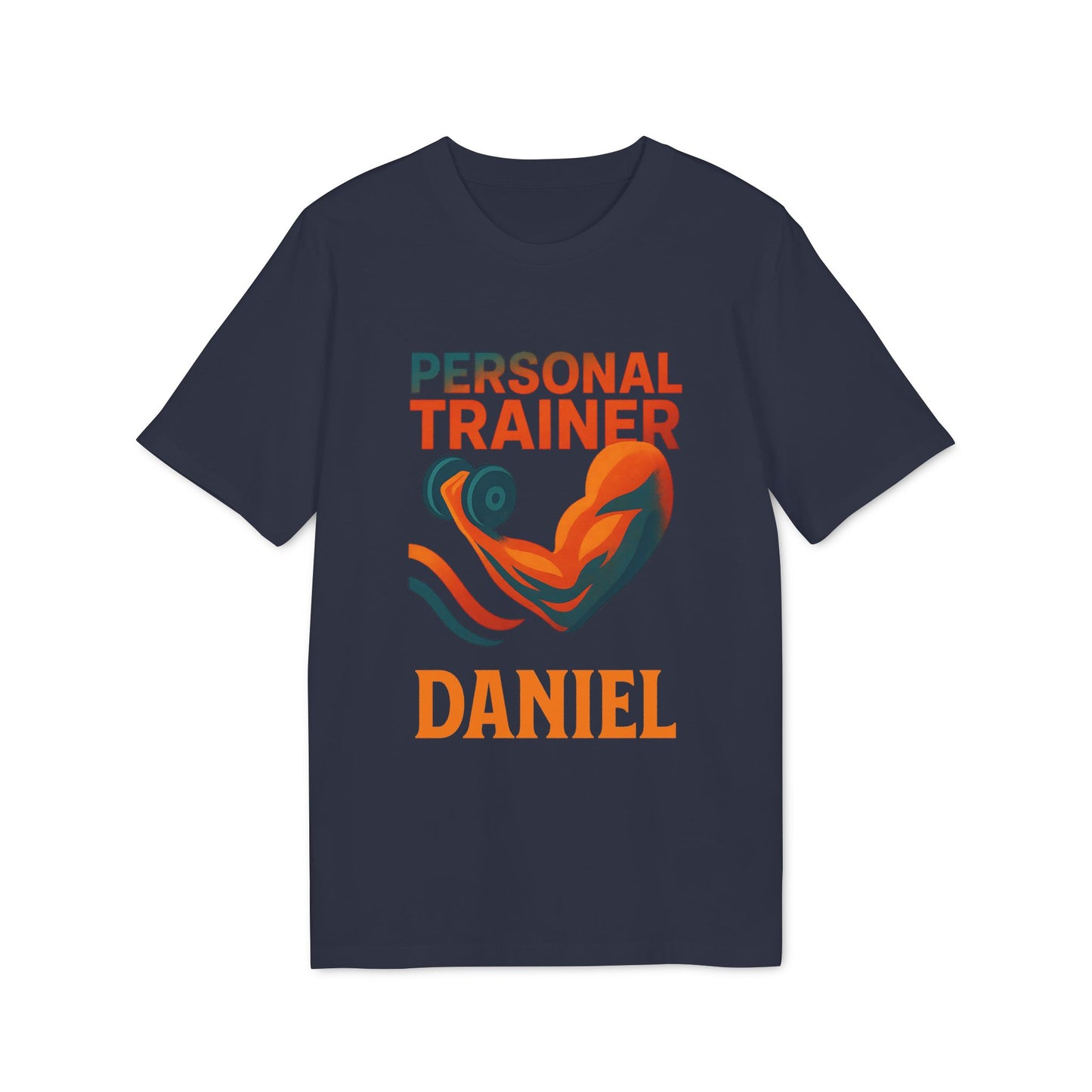 Personal Trainer Organic Cotton T-Shirt Personalized