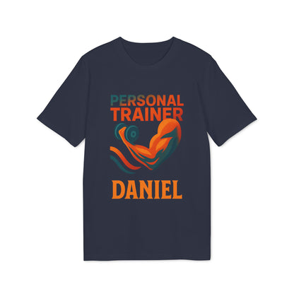 Personal Trainer Organic Cotton T-Shirt Personalized