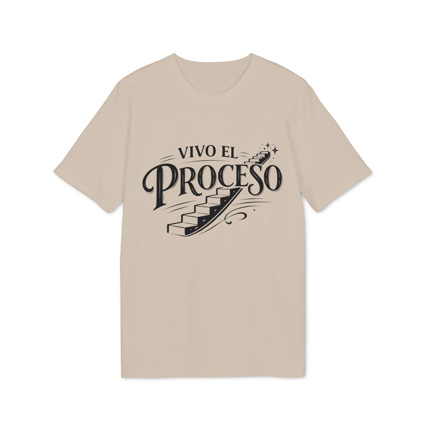 Vivo el Proceso Camiseta 100% Organica Algodon