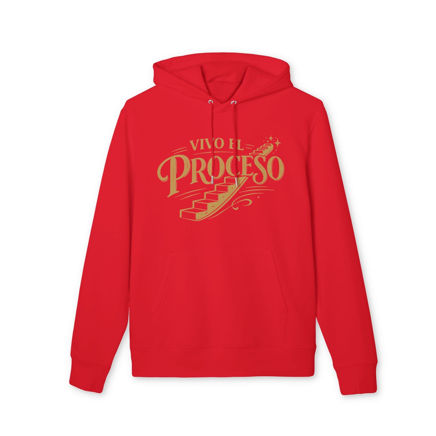 Vivo el Proceso Sudadera 100% Algodon Organica