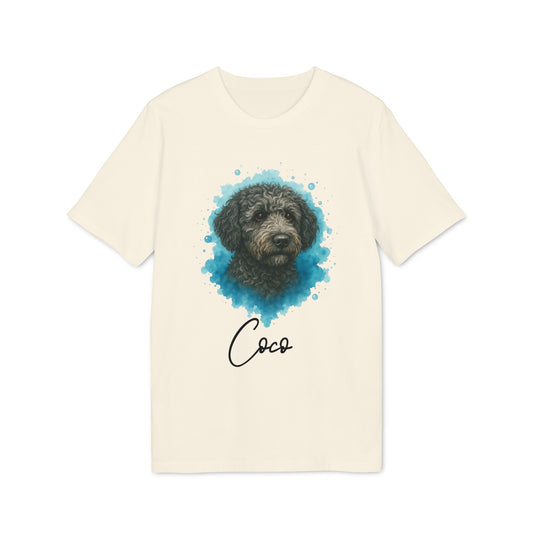 Spanish Water Dog T-shirt Organic Cotton 100% Personalized Dog Tee