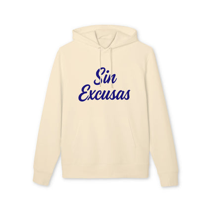 Sin Excusas Sudadera con Capucha para Deportistas 100% Algodon Organico