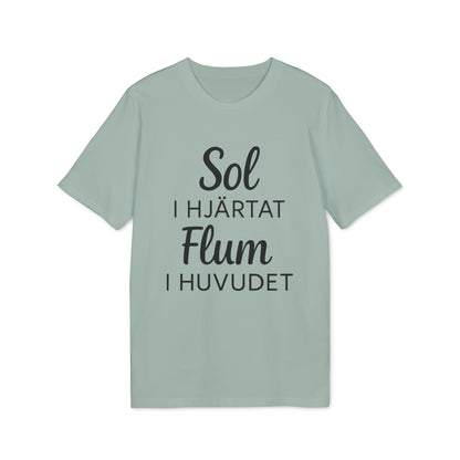 Ekologisk T-shirt Sol i Hjärtat Flum i Huvudet