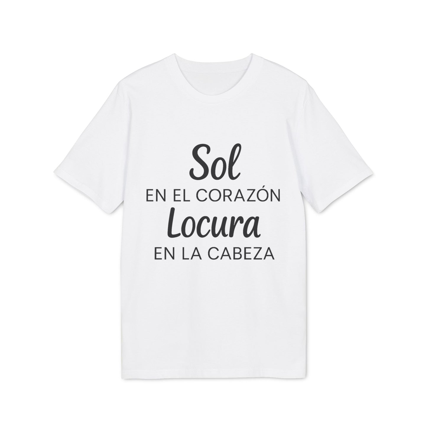 Sol y Locura Camiseta 100% Algodón Orgánico