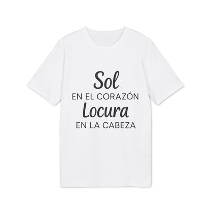 Sol y Locura Camiseta 100% Algodón Orgánico