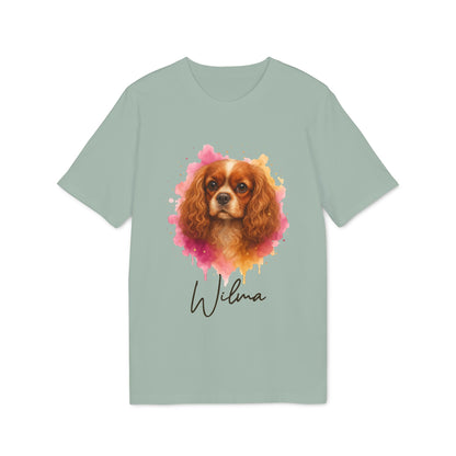 Cavalier King Charles Spaniel 100% Organic Cotton T-Shirt Personalized Dog Tee
