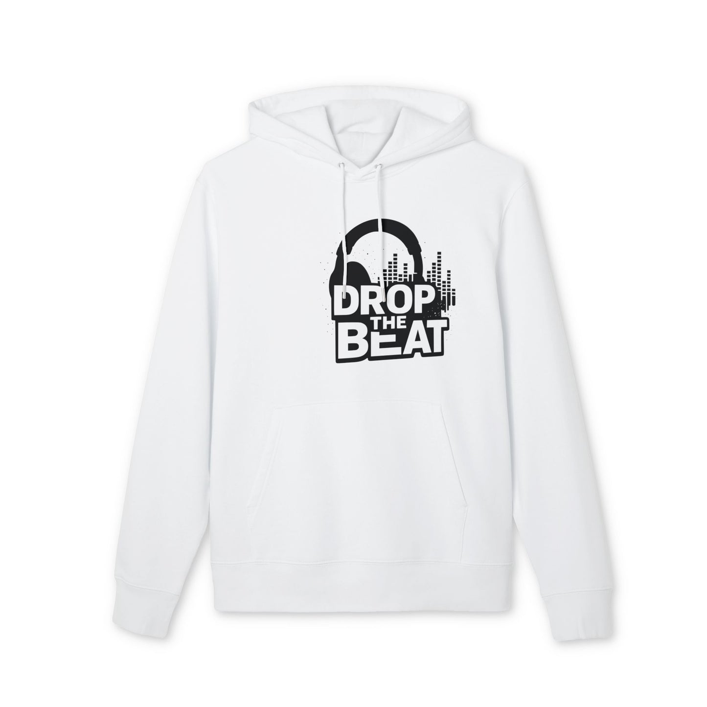Drop the Beat Hoodie 100% Organic Cotton HipHop Style