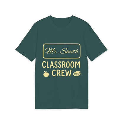Teacher T-shirt 100% Organic Cotton T-Shirt Personalized Gift for Teacher