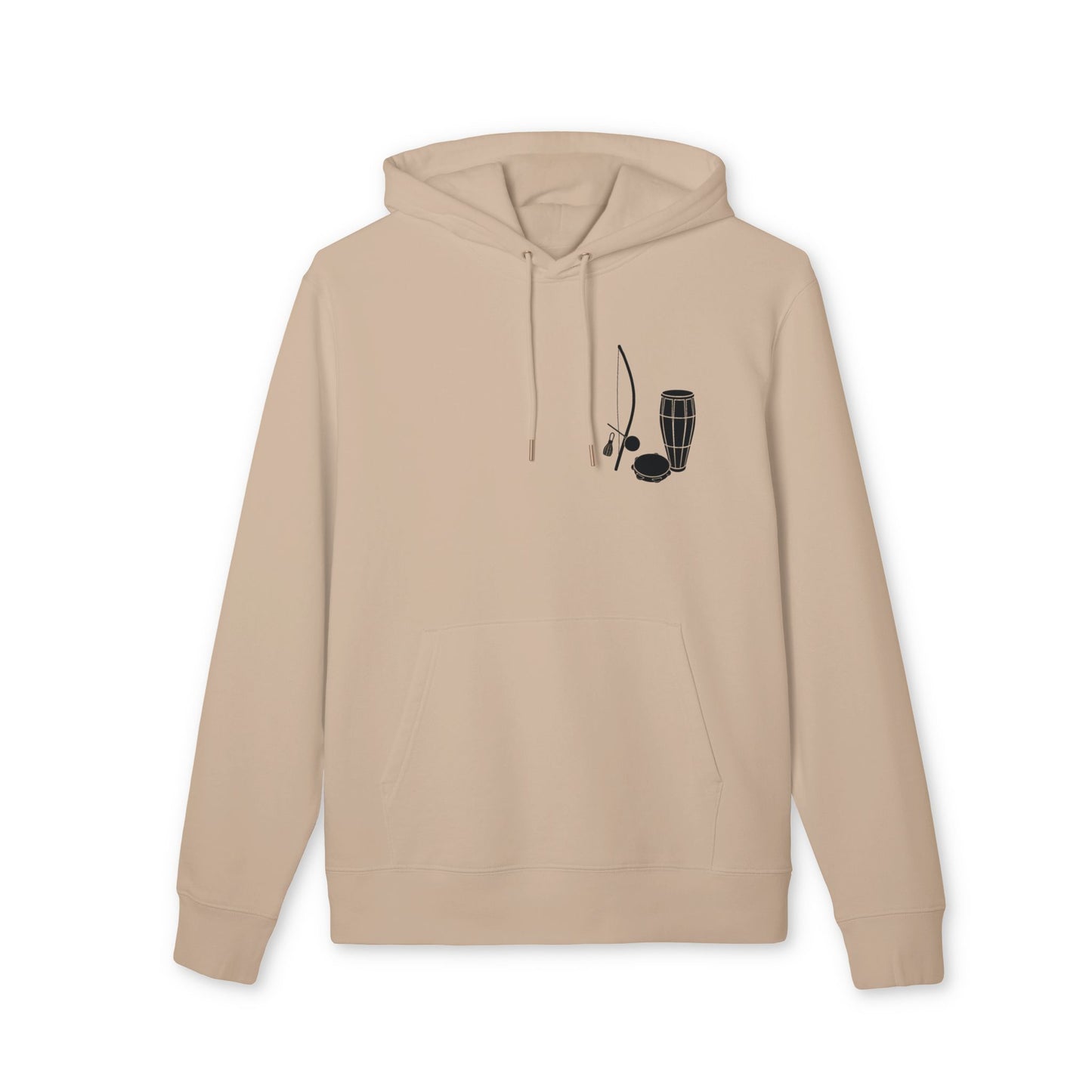 Capoeira Music Hoodie 100% Organic Cotton