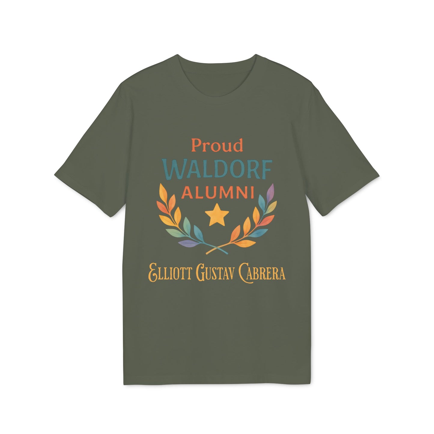 Proud Waldorf Alumni Personalized Darker Colors