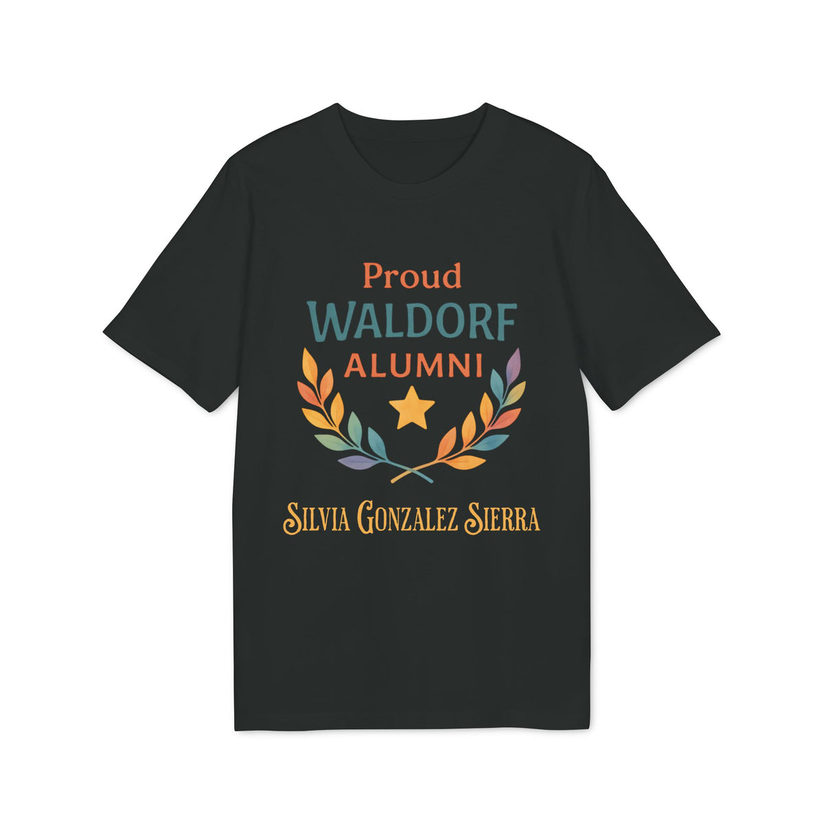 Proud Waldorf Alumni Personalized Darker Colors