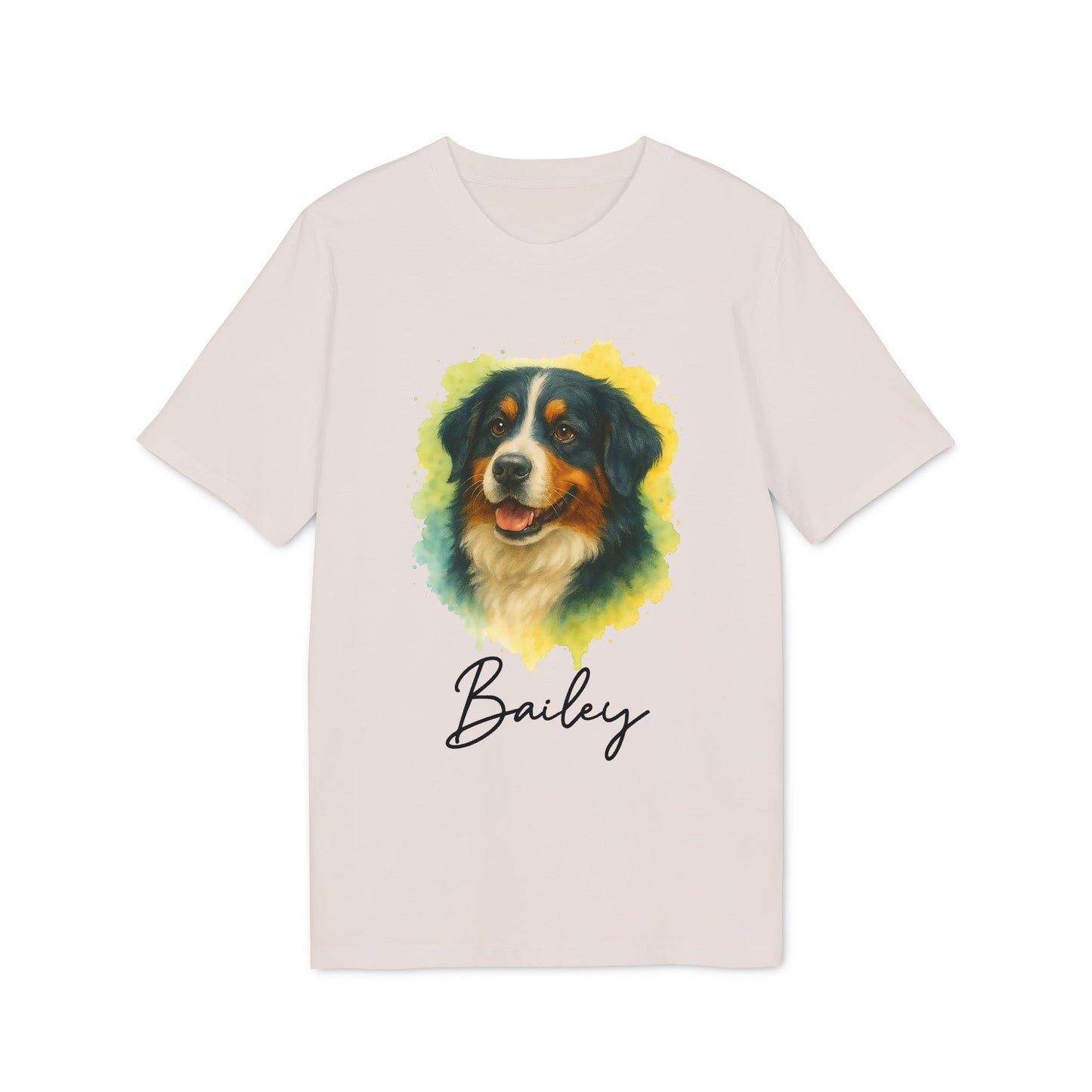 Berner Sennenhund 100% Organic Cotton T-Shirt Personalized Dog Tee