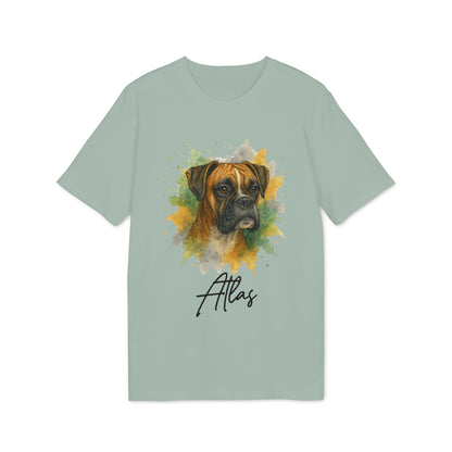 Boxer T-shirt Organic Cotton 100% Personalized Dog Tee