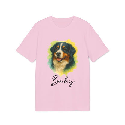 Berner Sennenhund 100% Organic Cotton T-Shirt Personalized Dog Tee