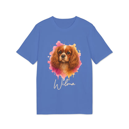 Cavalier King Charles Spaniel 100% Organic Cotton T-Shirt Personalized Dog Tee