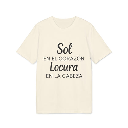 Sol y Locura Camiseta 100% Algodón Orgánico