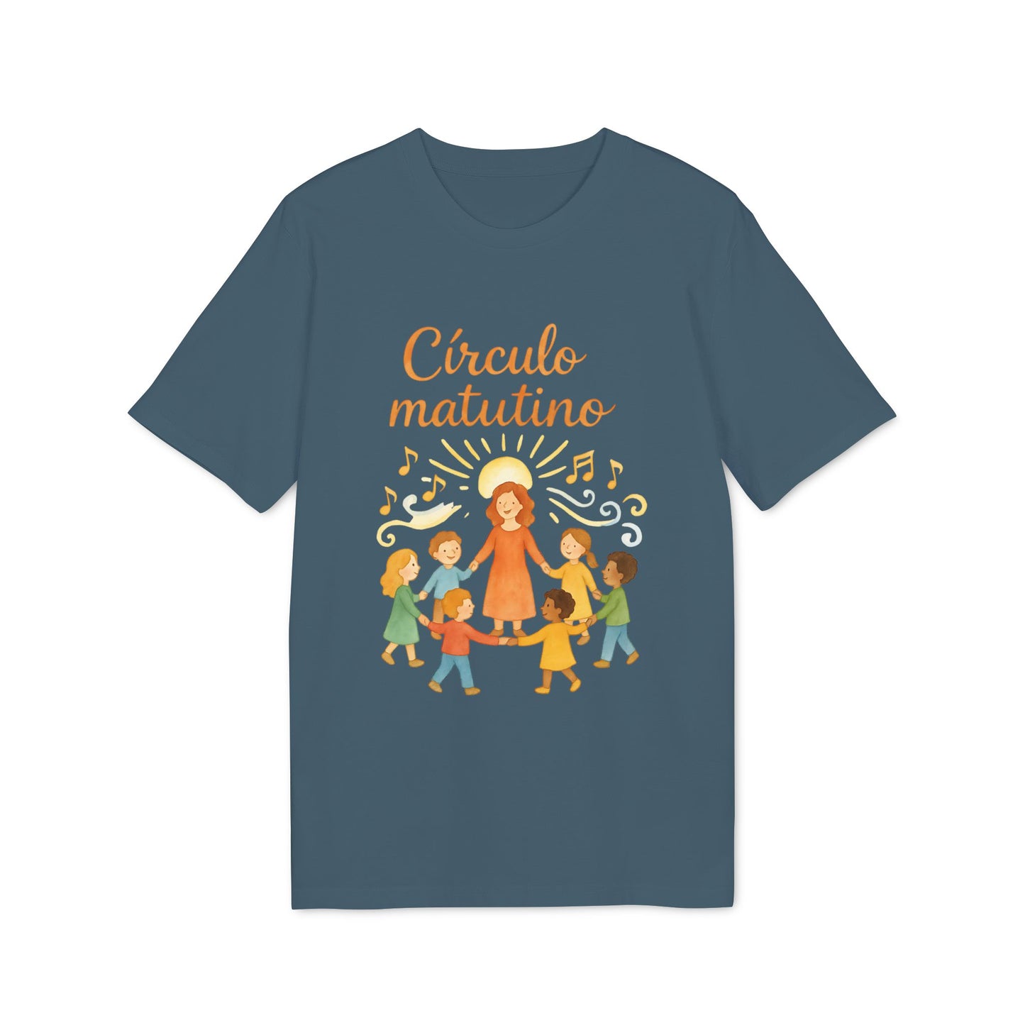 Circulo Matutino Camiseta Waldorf 100% Algodon Organico