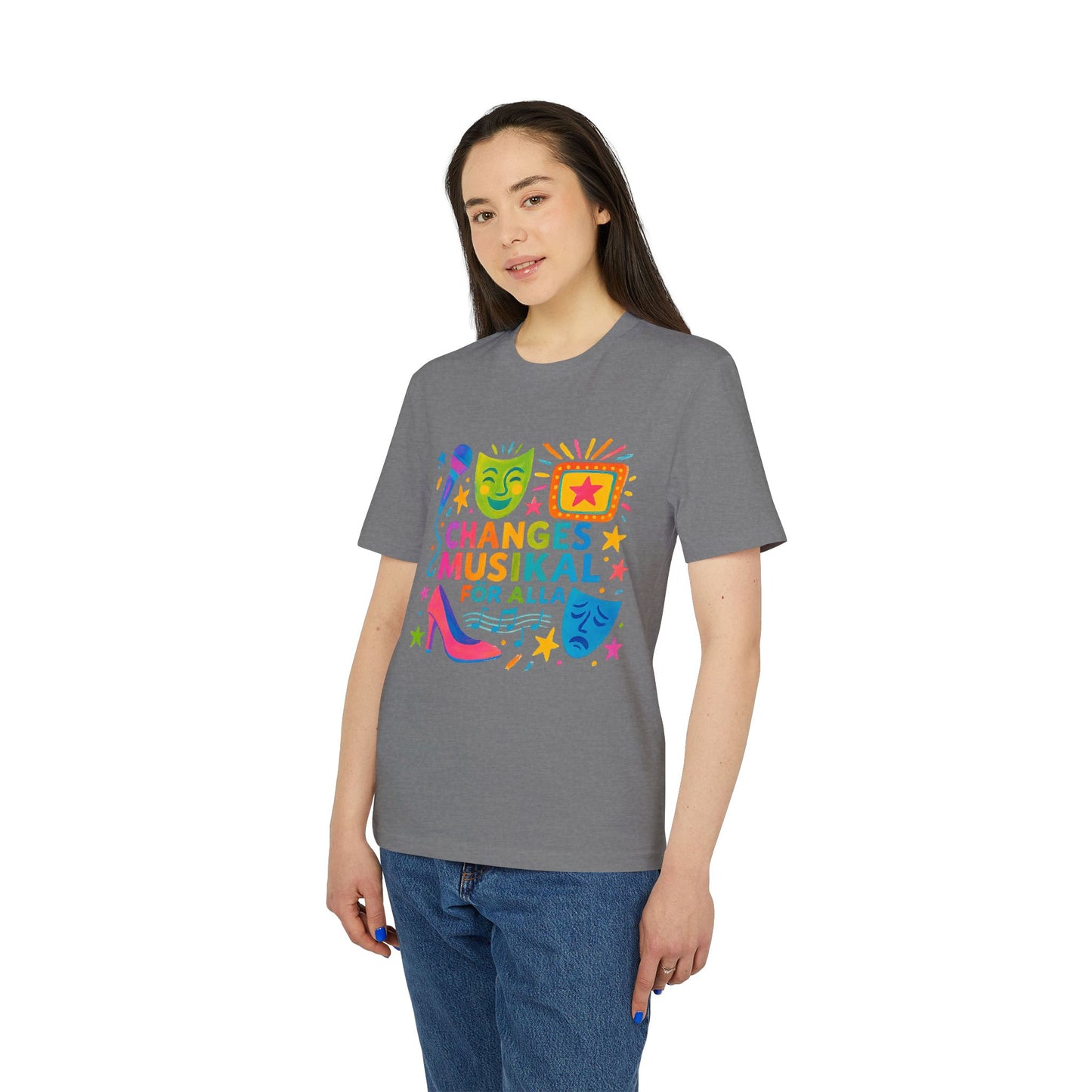 Changes Musikal för Alla Ekologisk Bomull T-Shirt 100%