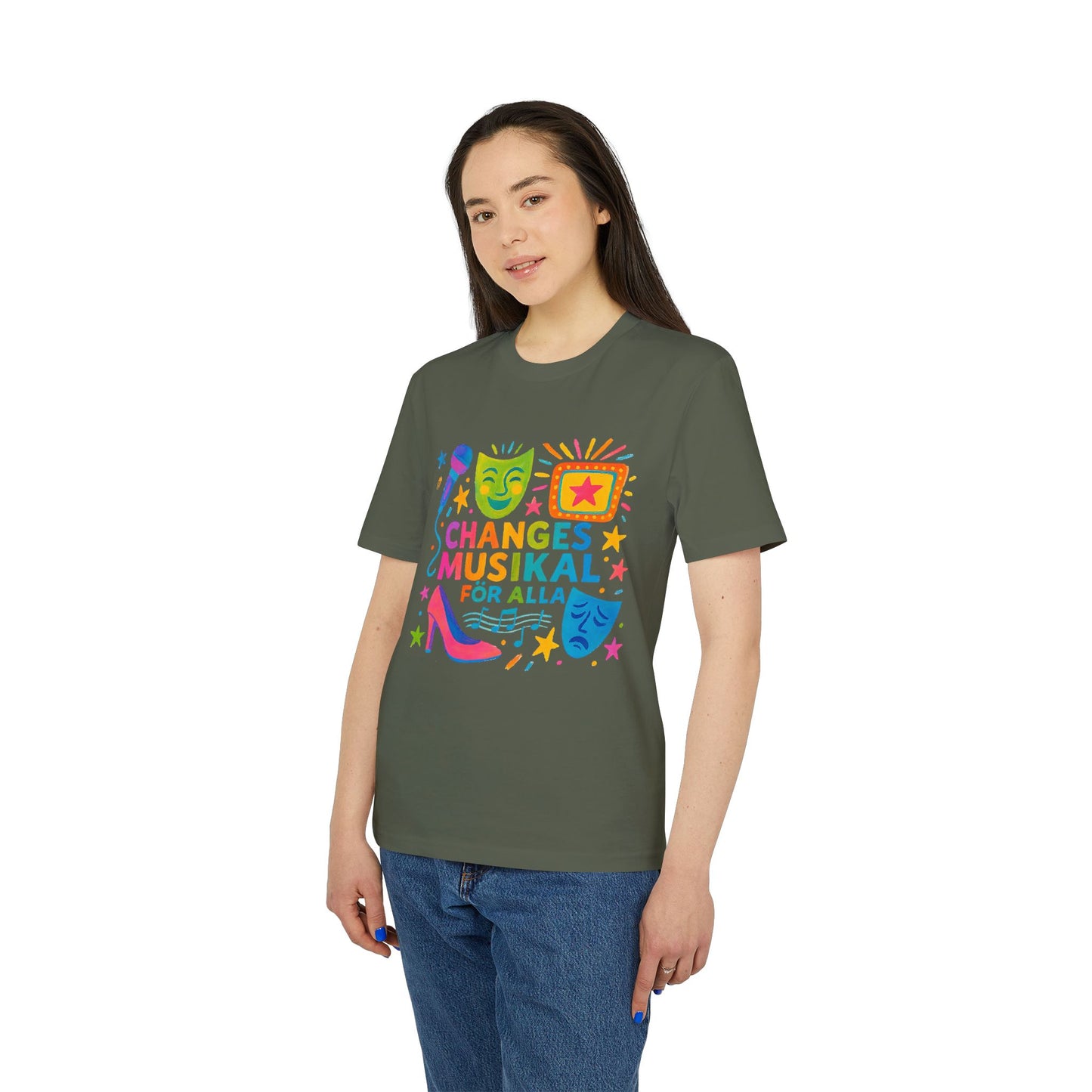 Changes Musikal för Alla Ekologisk Bomull T-Shirt 100%
