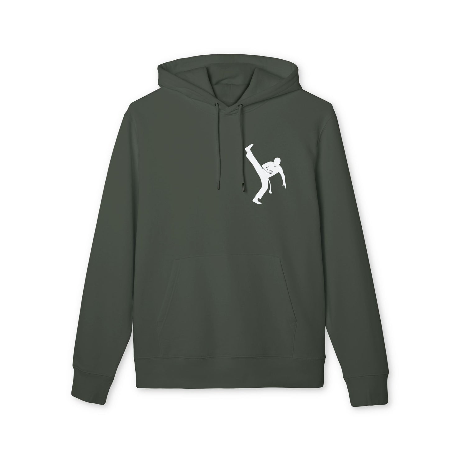 Capoeria Kick Hoodie 100% Organic Cotton