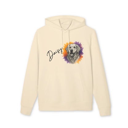 Personalized Golden Retriever Hoodie 100% Organic Cotton