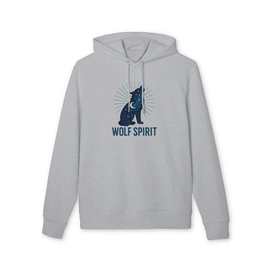 Wolf Spirit Organic Hoodie 100% Cotton