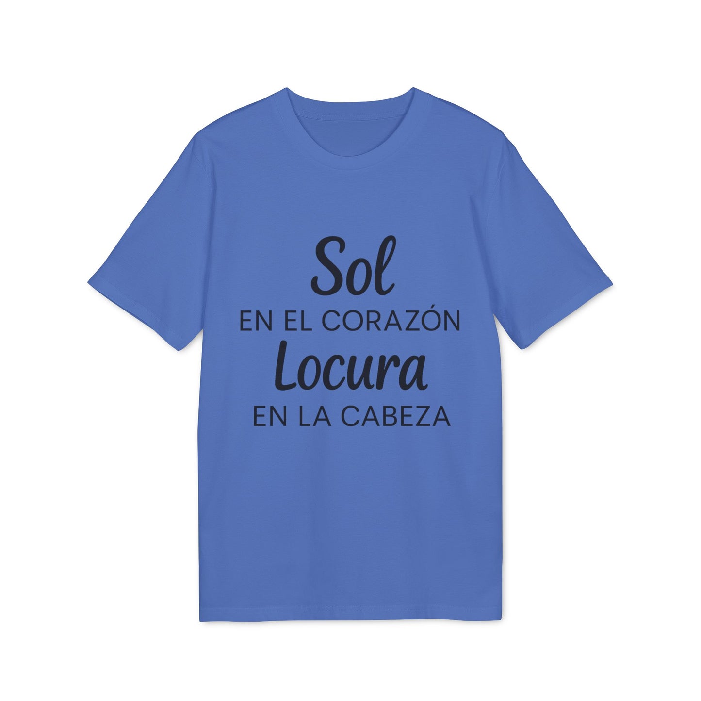 Sol y Locura Camiseta 100% Algodón Orgánico