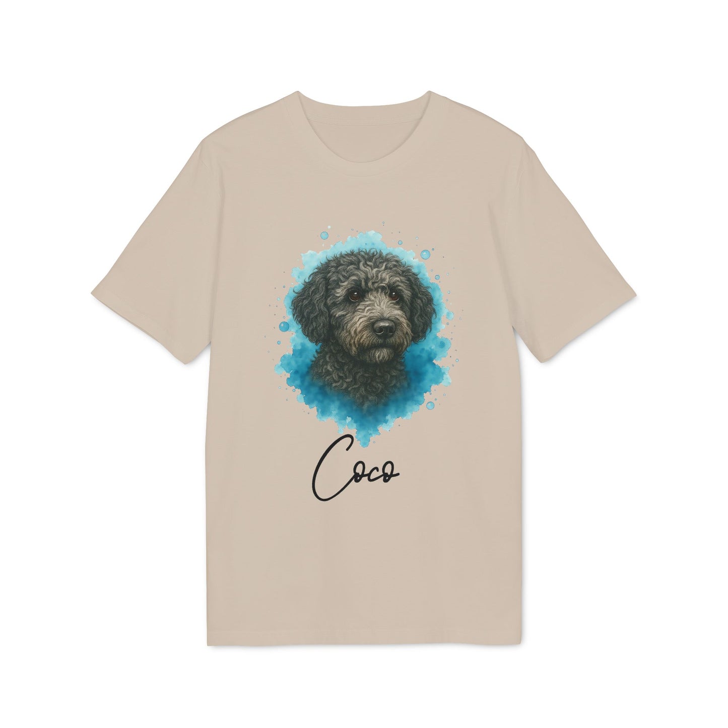 Spanish Water Dog T-shirt Organic Cotton 100% Personalized Dog Tee