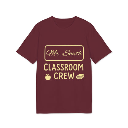 Teacher T-shirt 100% Organic Cotton T-Shirt Personalized Gift for Teacher
