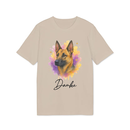 Malinois T-shirt Organic Cotton 100%  Personalized Dog Tee